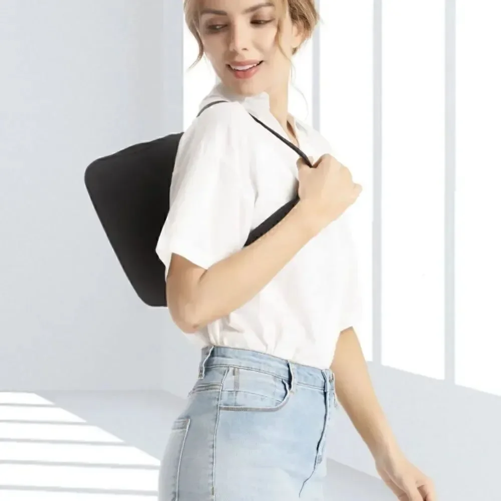 Black Nylon Shoulder Bag